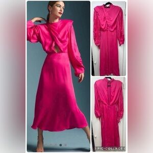 Farm Rio | Long Sleeve Cut Out Dress | Size: XS